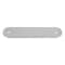 Gliderite Hardware 4-3/4 in. Satin Nickel Rounded Back Plate 3-3/4 in. Center to Center - 5343-96-SN 5343-96-SN-1 - alternate 1
